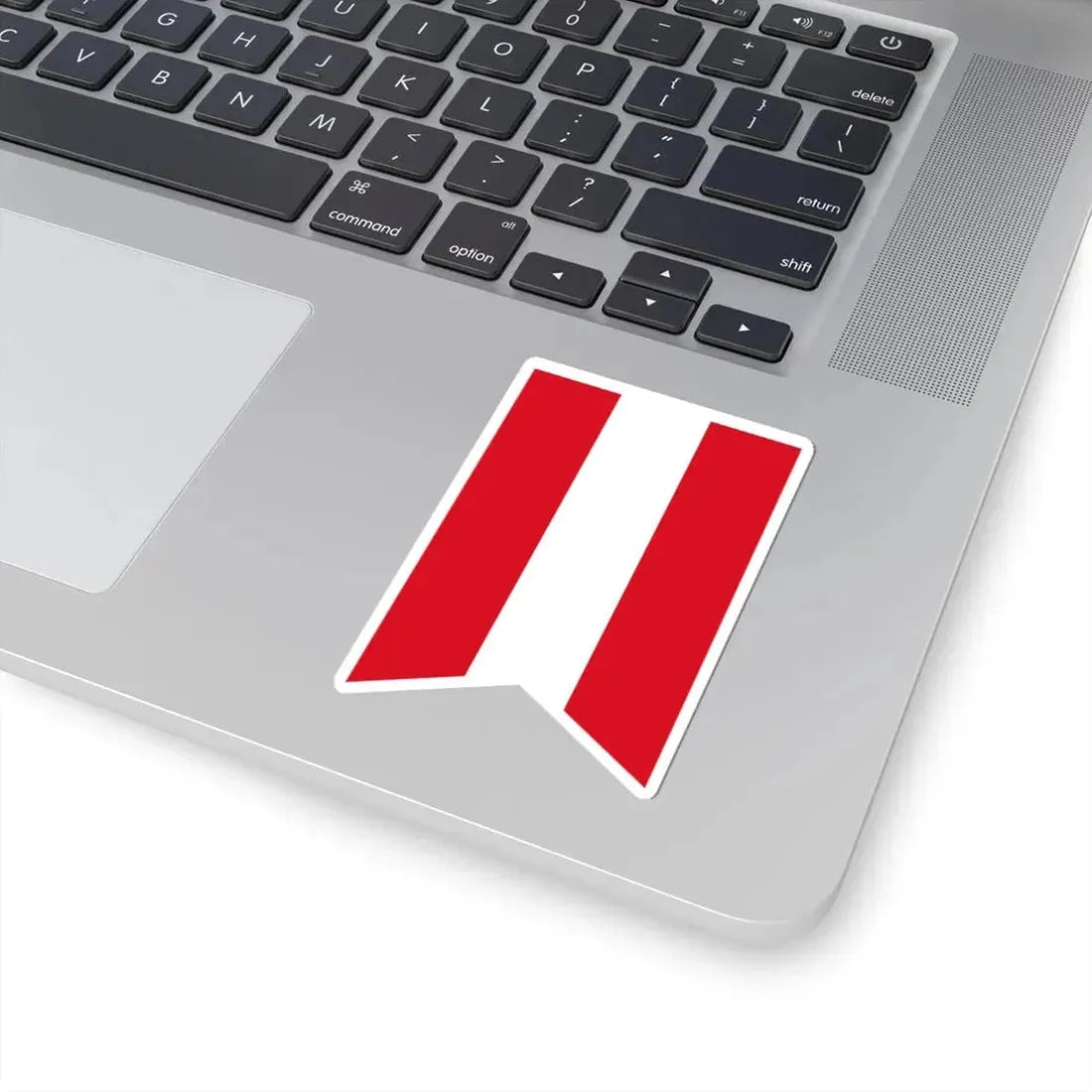 Vertical flag of Peru (Peru) STICKER Vinyl Kiss-Cut Decal - The Sticker Space