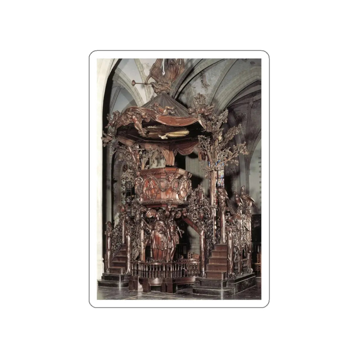 SKU:70963880545459773005 Sticker types:White Shape:Die-Cut Sizes:3" × 3"