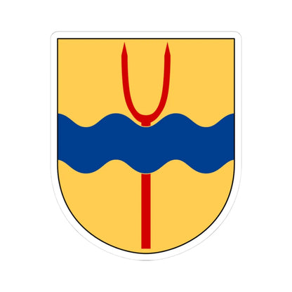 Veta församling vapen (Sweden) (Coat of Arms) STICKER Vinyl Kiss-Cut Decal 3 Inch White - The Sticker Space