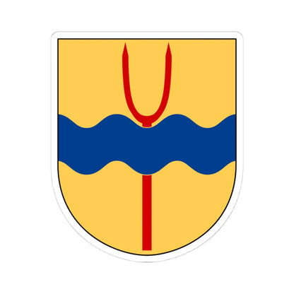 Veta församling vapen (Sweden) (Coat of Arms) STICKER Vinyl Kiss-Cut Decal 4 Inch White - The Sticker Space