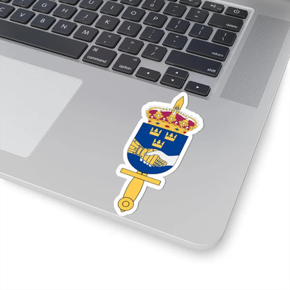 Veteranenheten vapen (Sweden) (Coat of Arms) STICKER Vinyl Kiss-Cut Decal - The Sticker Space