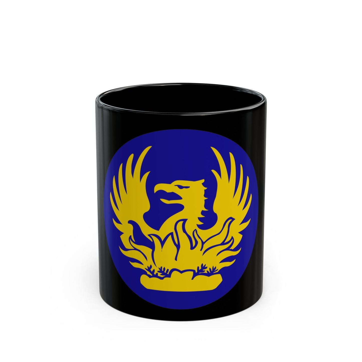 Veterans Administration Military Personnel (U.S. Army) Black Coffee Mug-11oz-The Sticker Space