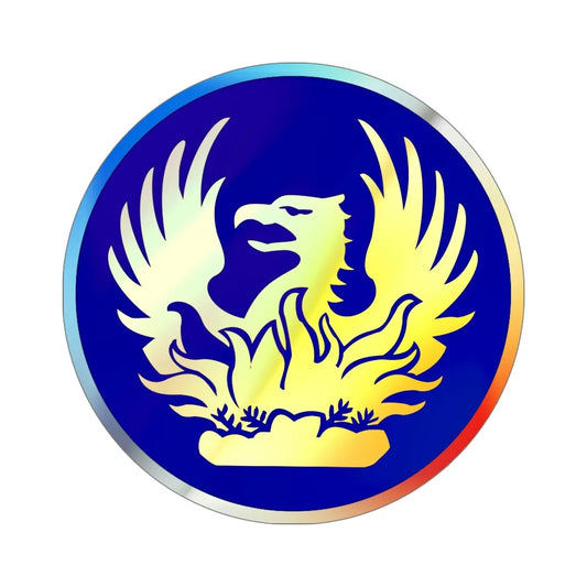 Veterans Administration Military Personnel (U.S. Army) Holographic STICKER Die-Cut Vinyl Decal 6 Inch Holographic - The Sticker Space