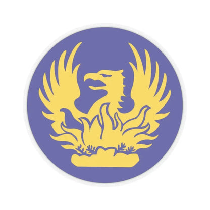 Veterans Administration Military Personnel (U.S. Army) STICKER Vinyl Kiss-Cut Decal 2 Inch Transparent - The Sticker Space