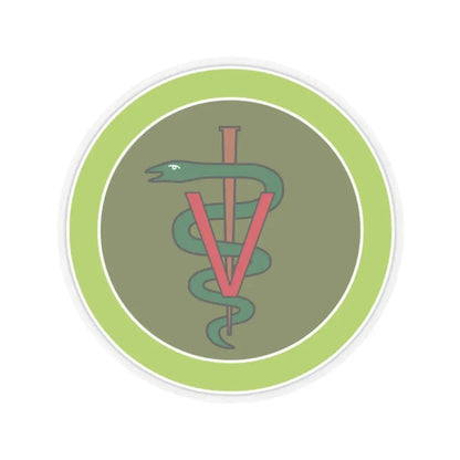 Veterinary Medicine (Boy Scout Merit Badge) STICKER Vinyl Kiss-Cut Decal 2 Inch Transparent - The Sticker Space
