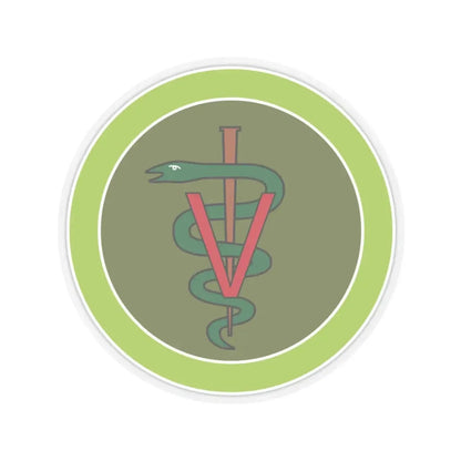 Veterinary Medicine (Boy Scout Merit Badge) STICKER Vinyl Kiss-Cut Decal 3 Inch Transparent - The Sticker Space