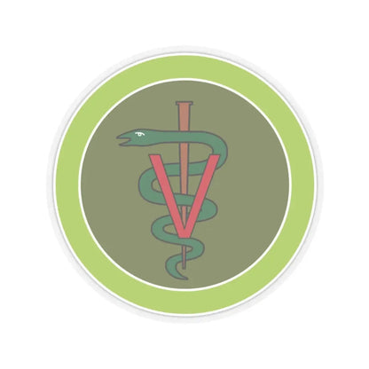 Veterinary Medicine (Boy Scout Merit Badge) STICKER Vinyl Kiss-Cut Decal 6 Inch Transparent - The Sticker Space