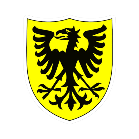 Veveyse-coat of arms (Switzerland) (Coat of Arms) STICKER Vinyl Kiss-Cut Decal 2 Inch White - The Sticker Space