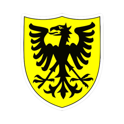 Veveyse-coat of arms (Switzerland) (Coat of Arms) STICKER Vinyl Kiss-Cut Decal 4 Inch White - The Sticker Space