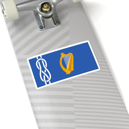 Vexillology Ireland Flag (Ireland) STICKER Vinyl Kiss-Cut Decal - The Sticker Space