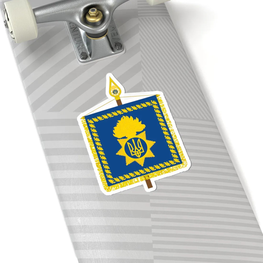 Vexillum of the Head of the National Guard of Ukraine (Ukraine) STICKER Vinyl Kiss-Cut Decal - The Sticker Space