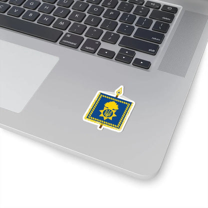 Vexillum of the Head of the National Guard of Ukraine (Ukraine) STICKER Vinyl Kiss-Cut Decal - The Sticker Space