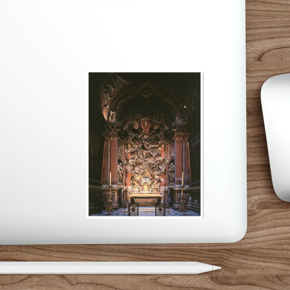 VEYRIER, Christophe - Retable (Artwork) STICKER Vinyl Die-Cut Decal-The Sticker Space