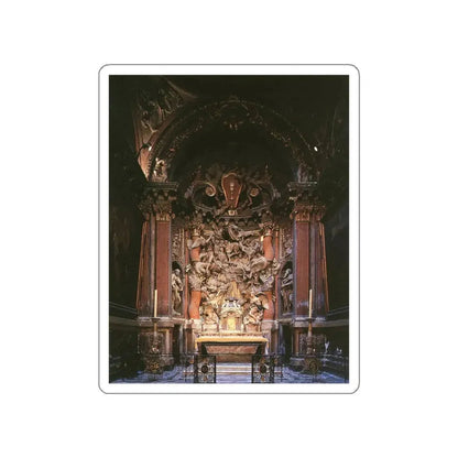 VEYRIER, Christophe - Retable (Artwork) STICKER Vinyl Die-Cut Decal White Die-Cut 3 Inch - The Sticker Space