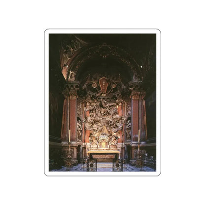 VEYRIER, Christophe - Retable (Artwork) STICKER Vinyl Die-Cut Decal White Die-Cut 4 Inch - The Sticker Space