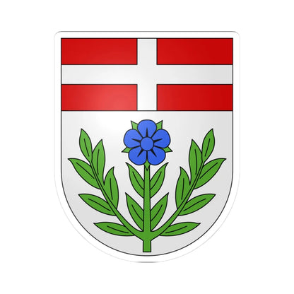 Vezia-coat of arms (Switzerland) (Coat of Arms) STICKER Vinyl Kiss-Cut Decal 3 Inch White - The Sticker Space