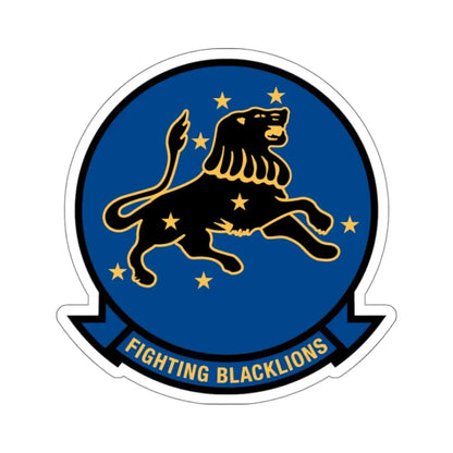 VF 213 Fighting Blacklions (U.S. Navy) STICKER Vinyl Kiss-Cut Decal 3 Inch White - The Sticker Space