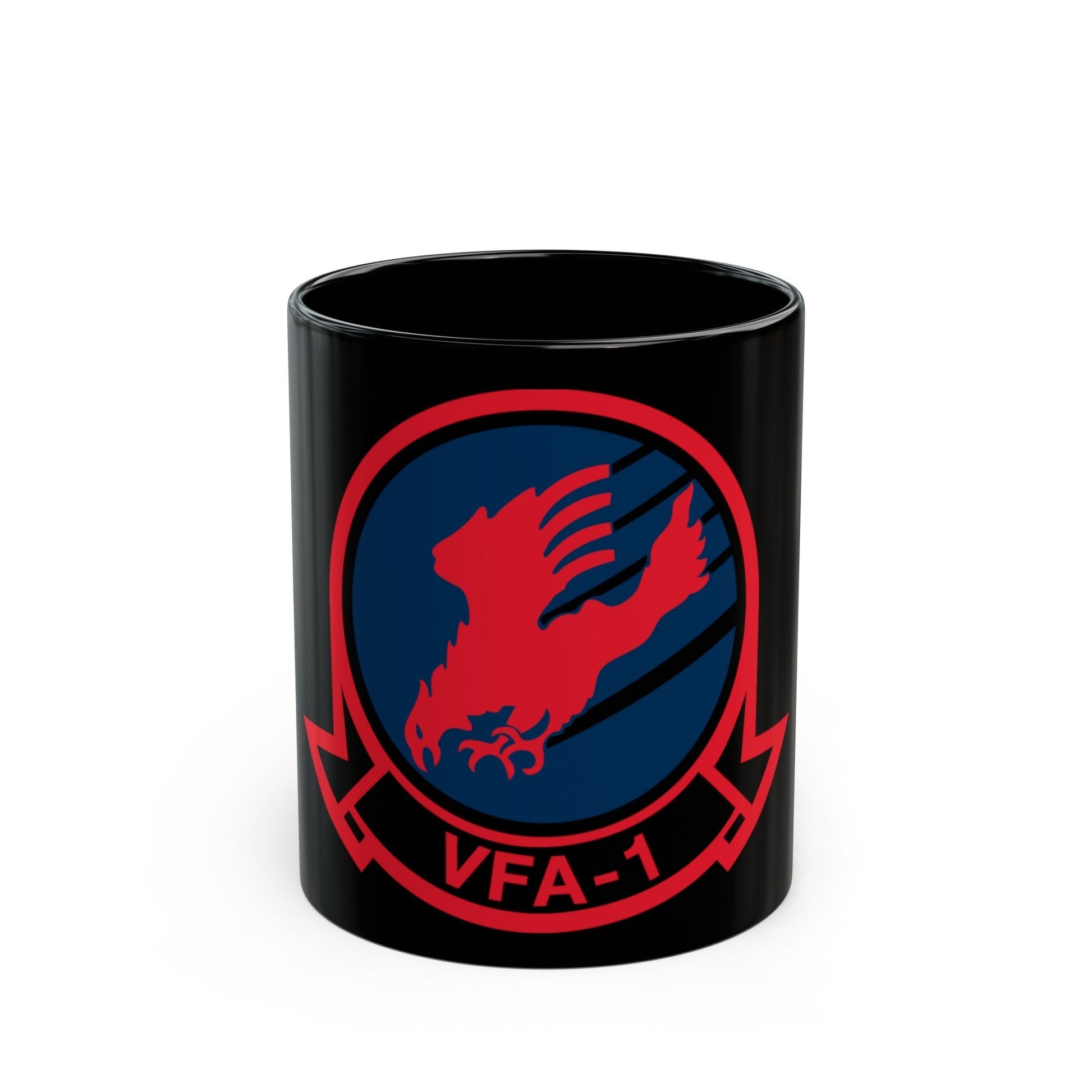 VFA 1 Maverick Goose (U.S. Navy) Black Coffee Mug-11oz-The Sticker Space