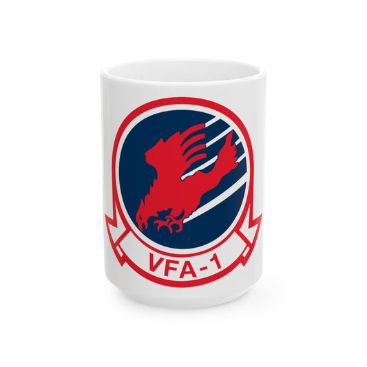 VFA 1 Maverick Goose (U.S. Navy) White Coffee Mug-15oz-The Sticker Space