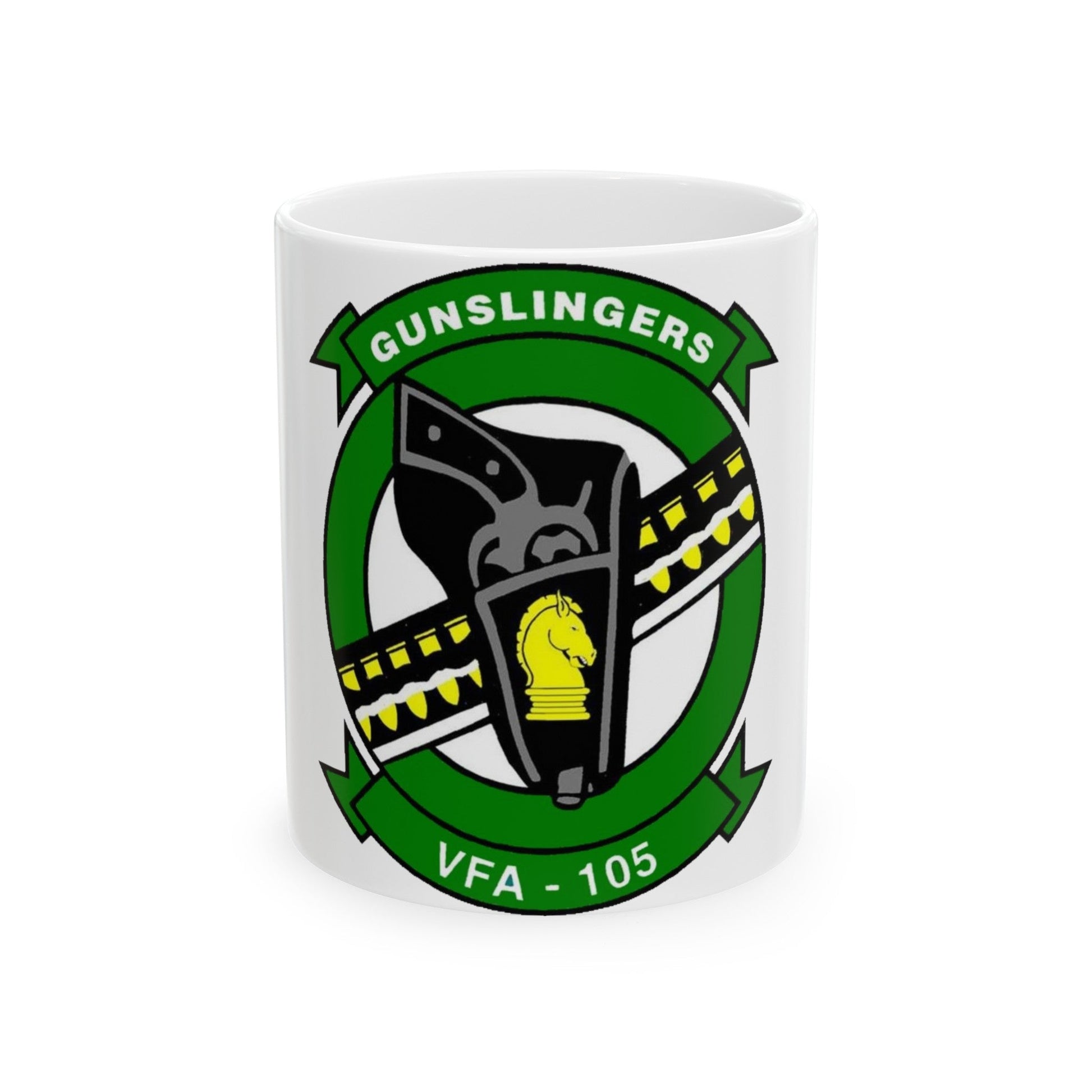 VFA 105 (U.S. Navy) White Coffee Mug-11oz-The Sticker Space