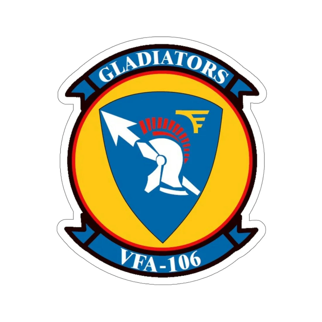 VFA 106 Strike Fighter Squadron 106 (U.S. Navy) STICKER Vinyl Die-Cut Decal 5 Inch - The Sticker Space