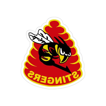 VFA 113 Strike Fighter Squadron 113 (U.S. Navy) REVERSE PRINT Transparent Die-Cut STICKER 4 Inch Die-Cut Transparent - The Sticker Space