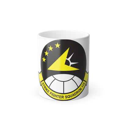 VFA 115 Strike Fighter Squadron 115 (U.S. Navy) Color Changing Mug 11oz-11oz-The Sticker Space