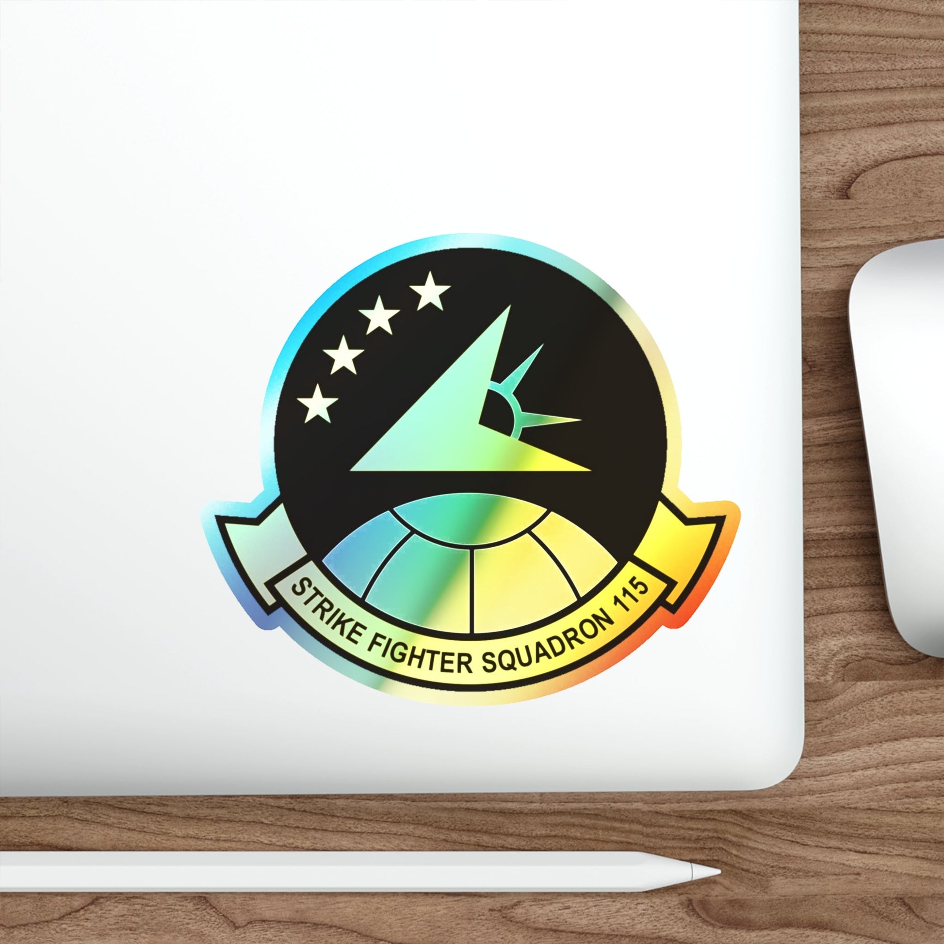 VFA 115 Strike Fighter Squadron 115 (U.S. Navy) Holographic STICKER Die-Cut Vinyl Decal-The Sticker Space