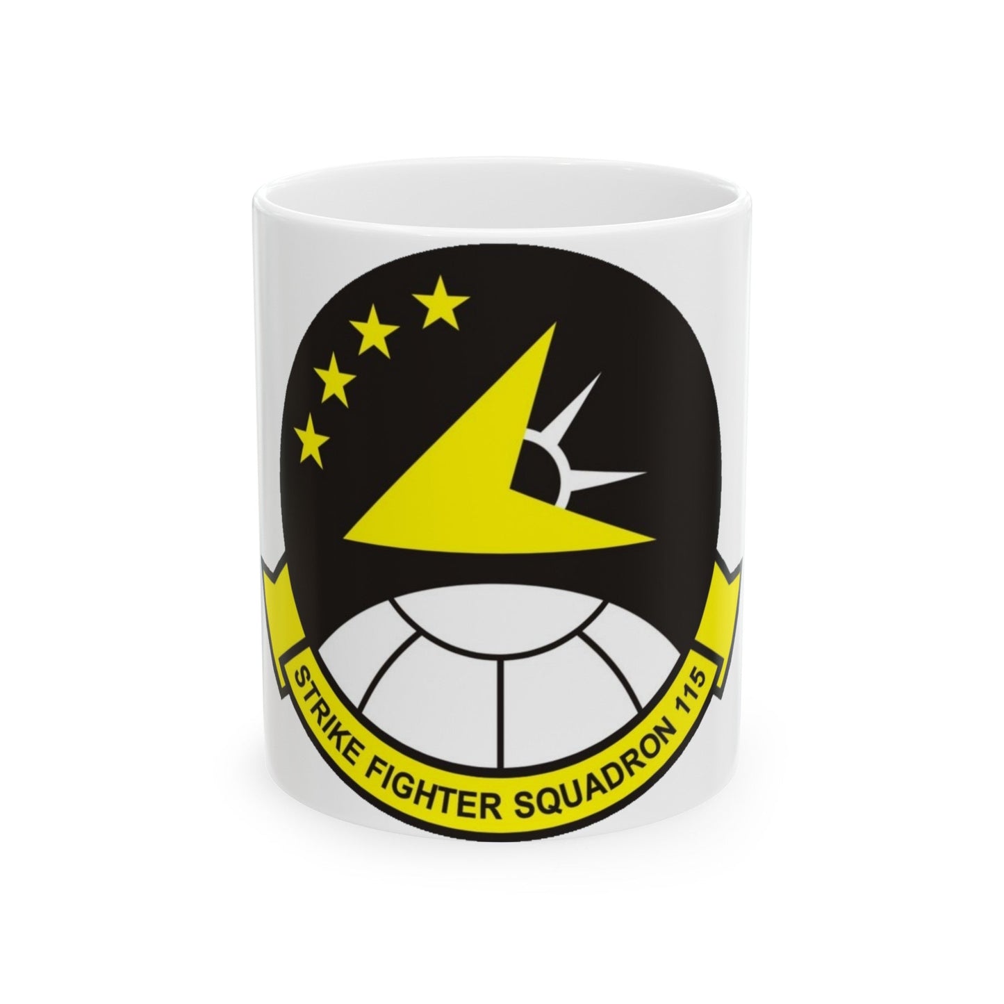 VFA 115 Strike Fighter Squadron 115 (U.S. Navy) White Coffee Mug-11oz-The Sticker Space