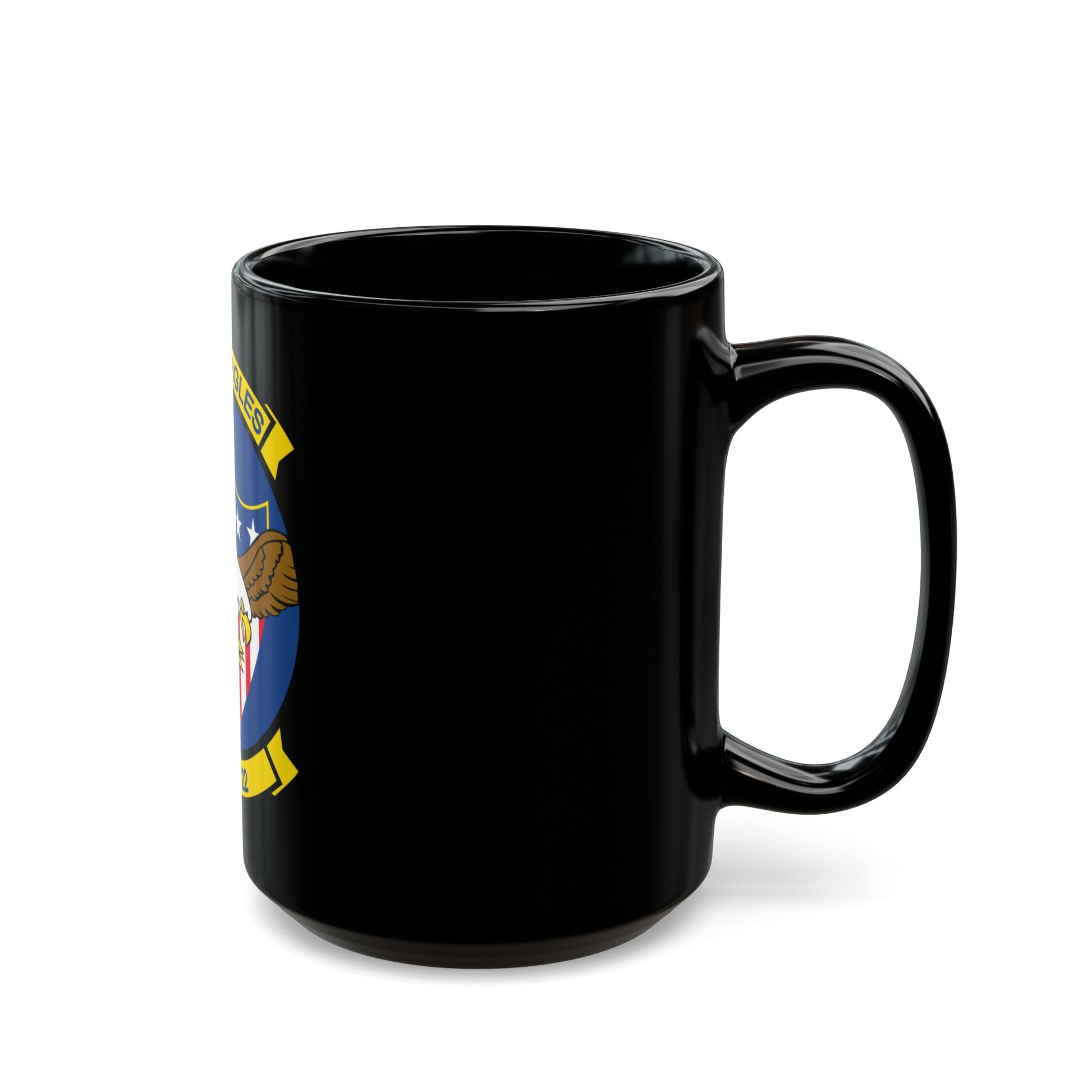 VFA 122 Fying Eagles (U.S. Navy) Black Coffee Mug-The Sticker Space