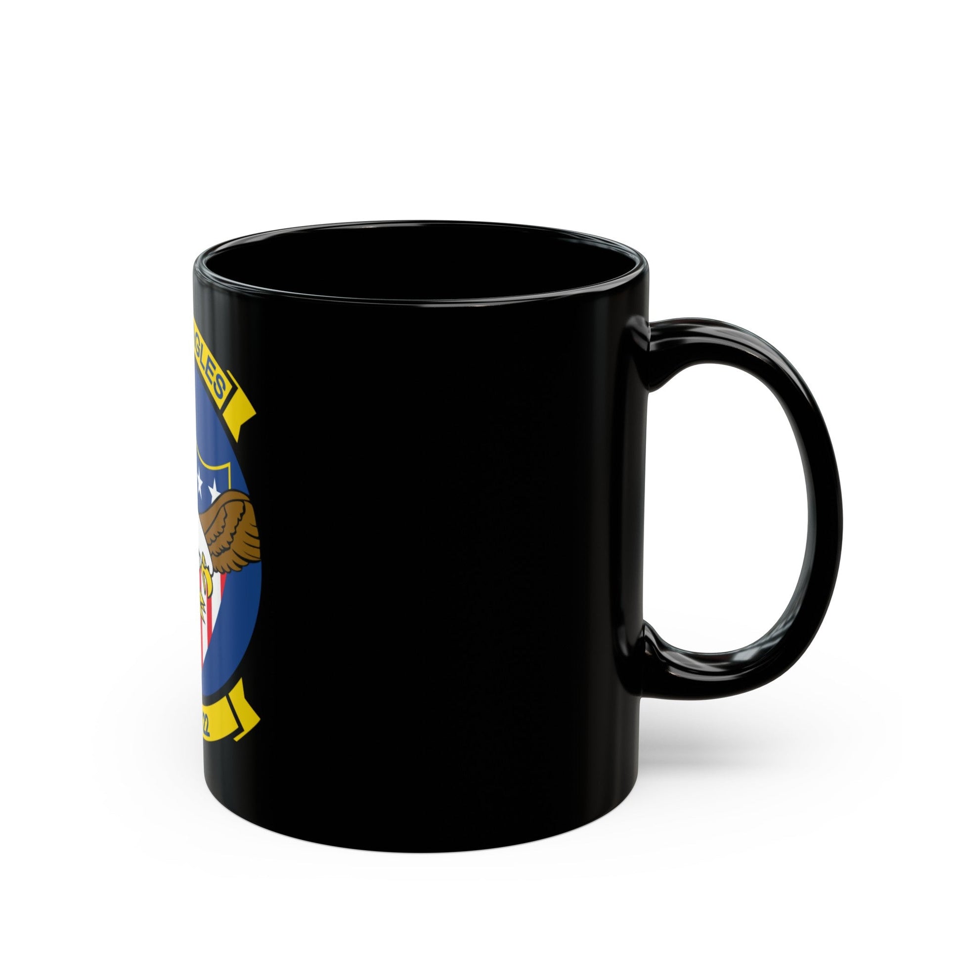 VFA 122 Fying Eagles (U.S. Navy) Black Coffee Mug-The Sticker Space