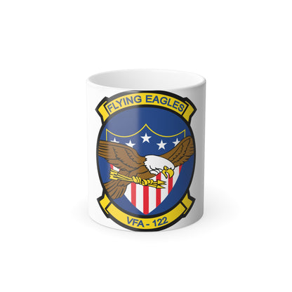 VFA 122 Fying Eagles (U.S. Navy) Color Changing Mug 11oz-11oz-The Sticker Space