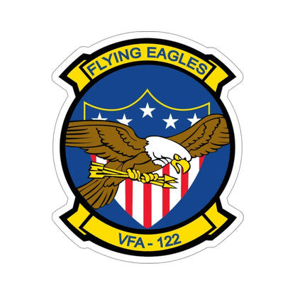 VFA 122 Fying Eagles (U.S. Navy) STICKER Vinyl Die-Cut Decal 5 Inch - The Sticker Space