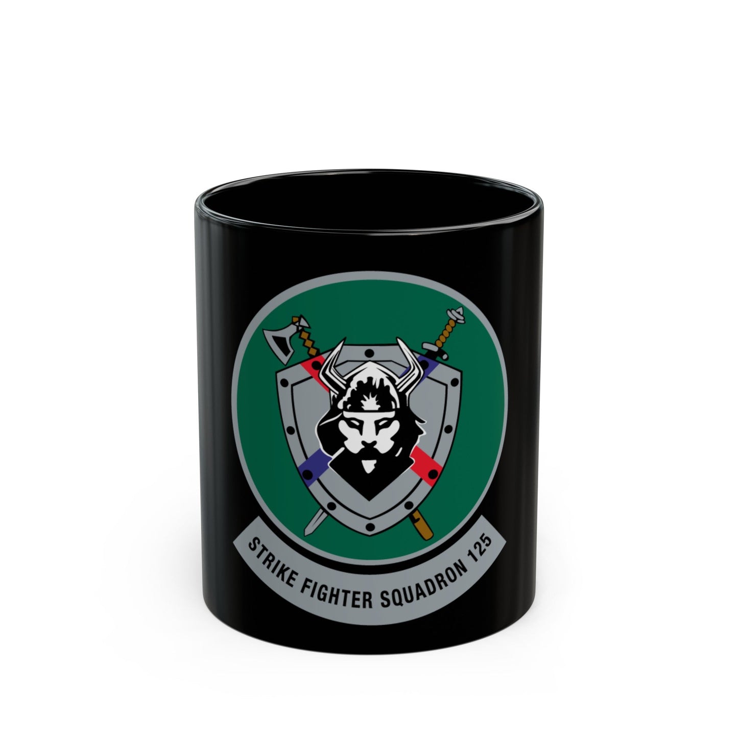 VFA 125 Rough Raiders v2 (U.S. Navy) Black Coffee Mug-11oz-The Sticker Space