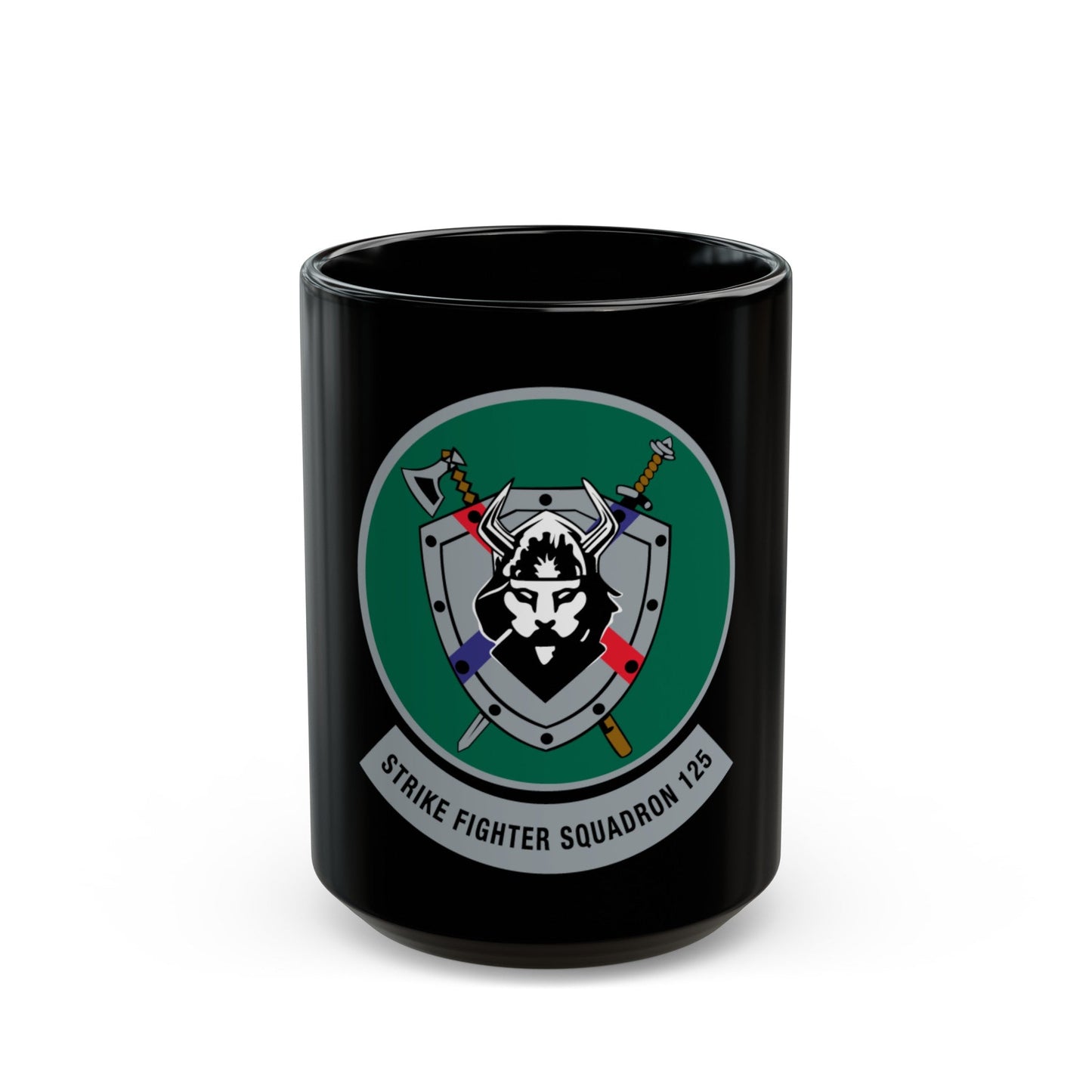 VFA 125 Rough Raiders v2 (U.S. Navy) Black Coffee Mug-15oz-The Sticker Space
