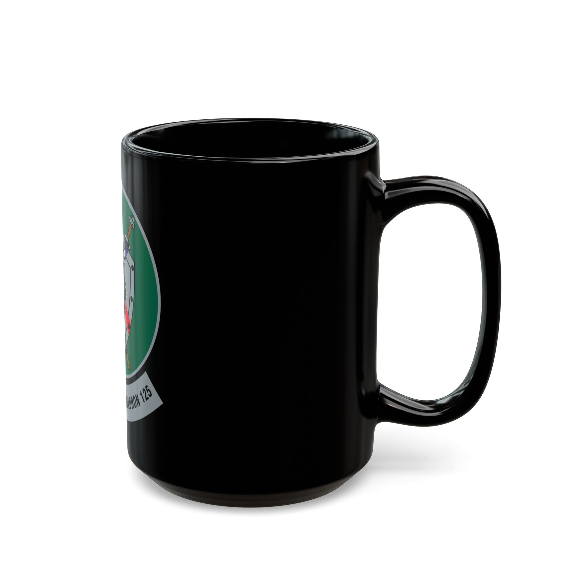 VFA 125 Rough Raiders v2 (U.S. Navy) Black Coffee Mug-The Sticker Space