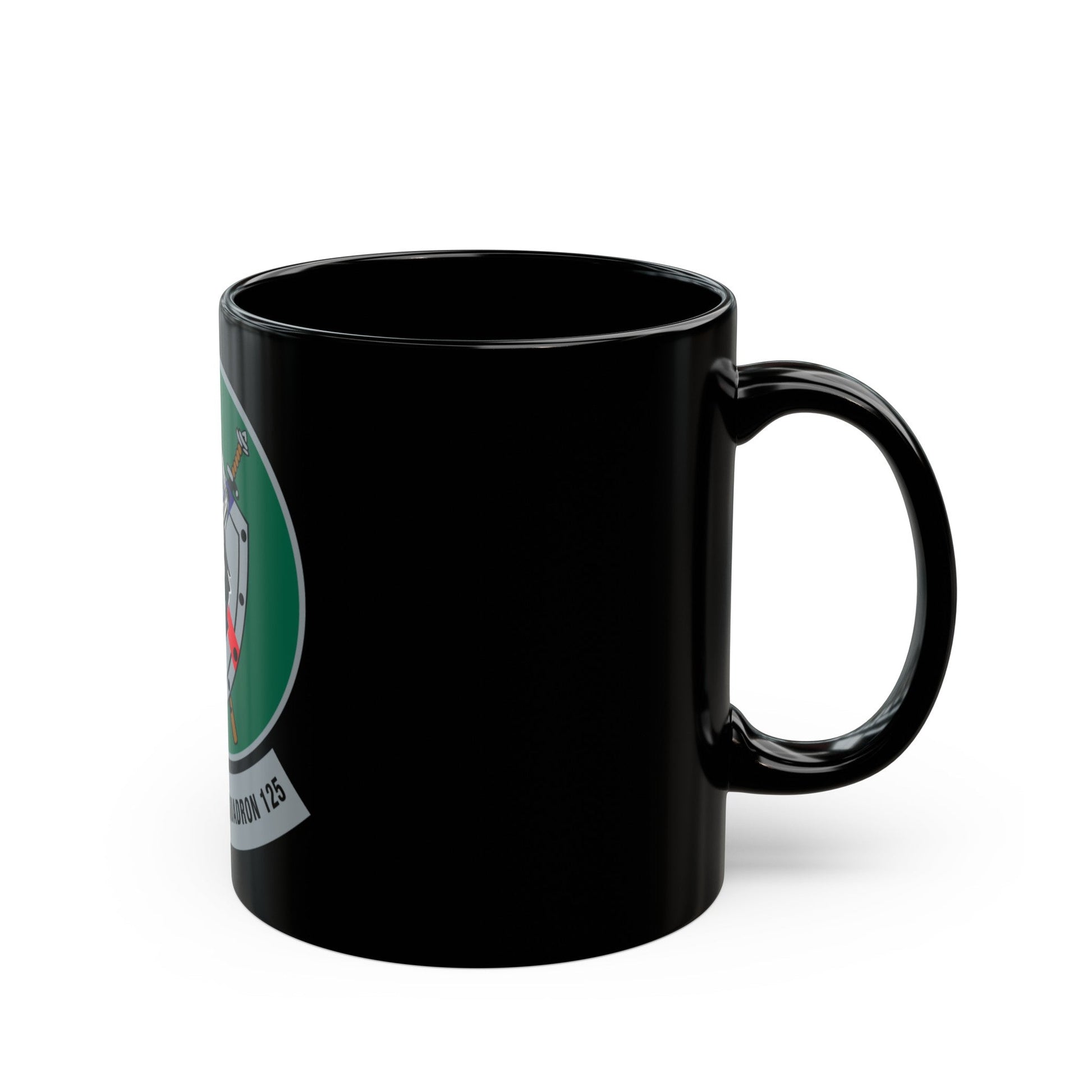 VFA 125 Rough Raiders v2 (U.S. Navy) Black Coffee Mug-The Sticker Space