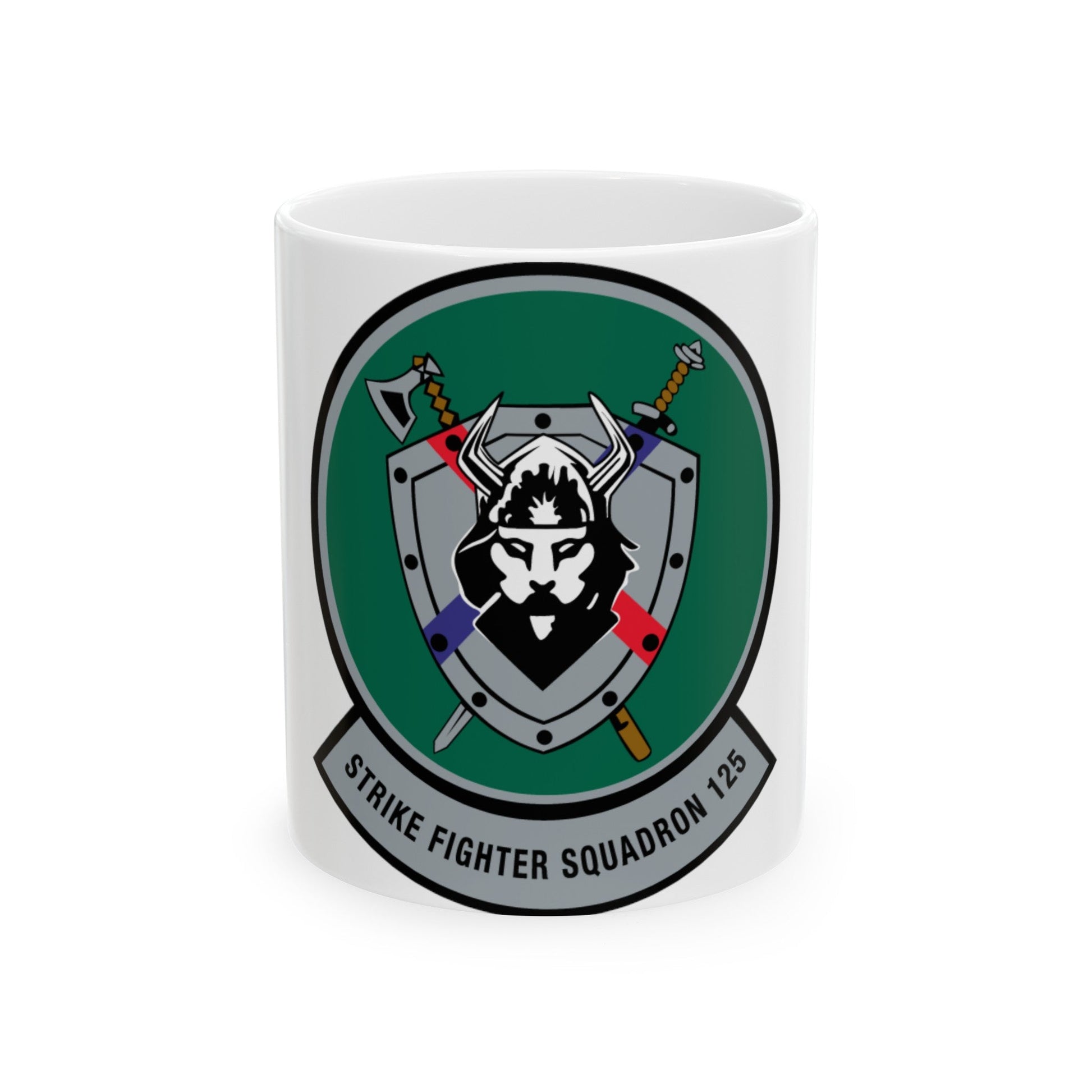 VFA 125 Rough Raiders v2 (U.S. Navy) White Coffee Mug-11oz-The Sticker Space