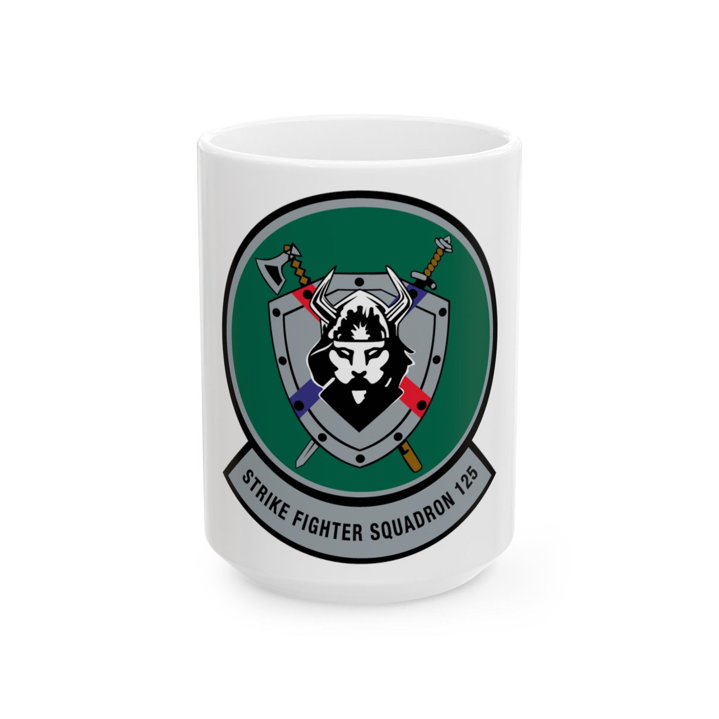 VFA 125 Rough Raiders v2 (U.S. Navy) White Coffee Mug-15oz-The Sticker Space