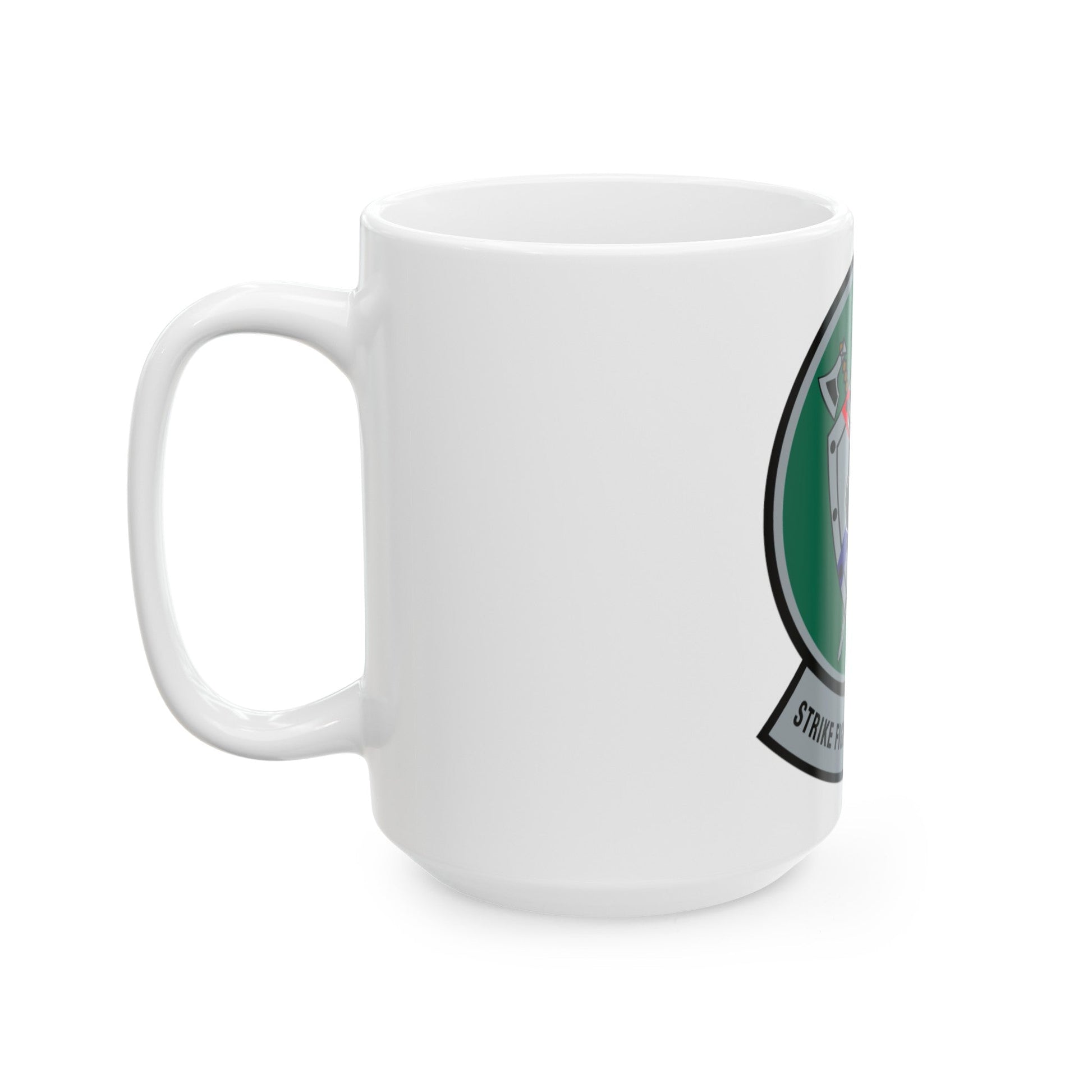 VFA 125 Rough Raiders v2 (U.S. Navy) White Coffee Mug-The Sticker Space