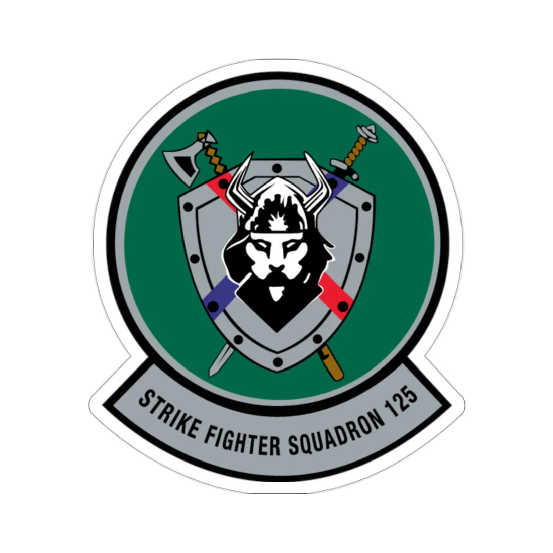 VFA 125 Rough Raiders v2 (U.S. Navy) STICKER Vinyl Die-Cut Decal 2 Inch - The Sticker Space