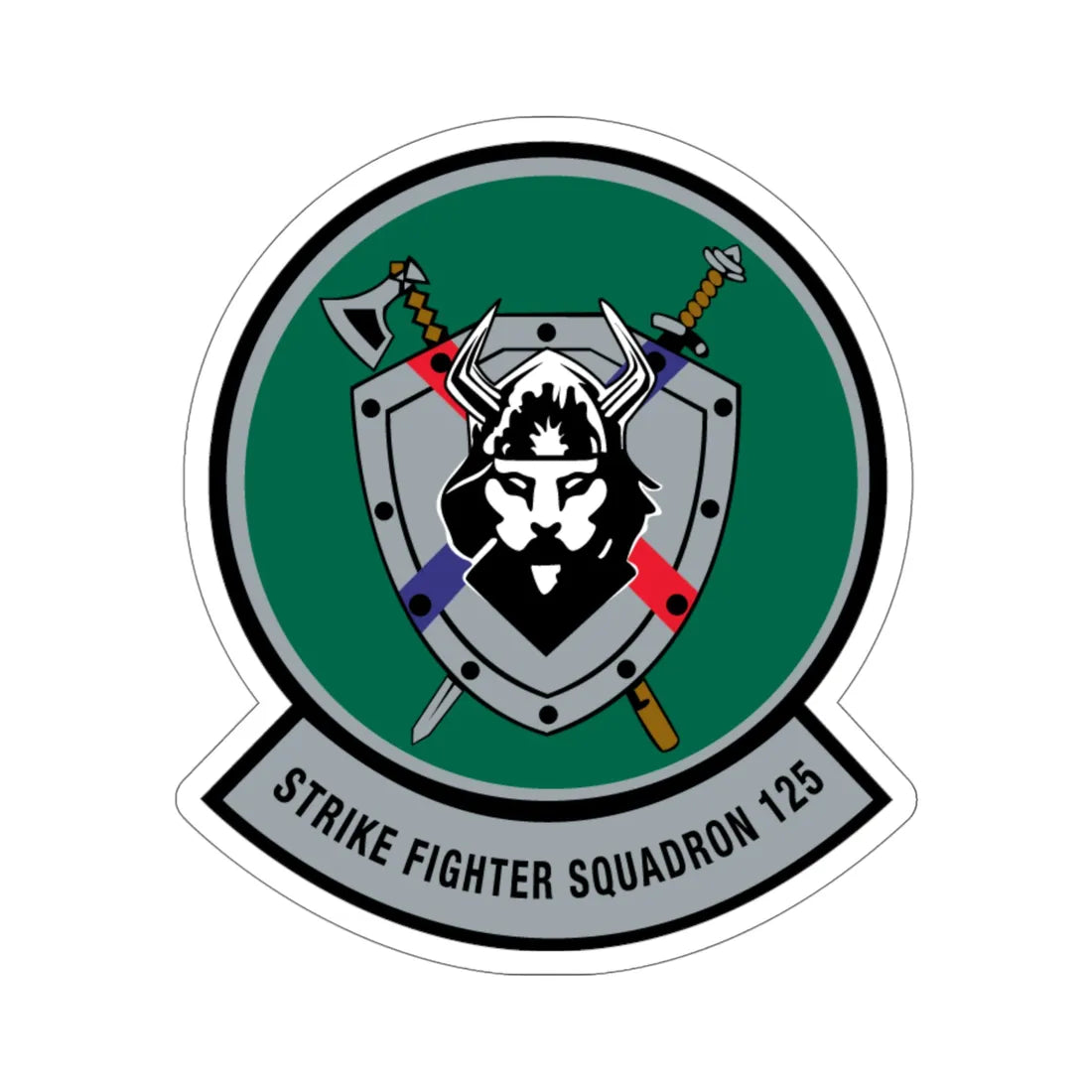 VFA 125 Rough Raiders v2 (U.S. Navy) STICKER Vinyl Die-Cut Decal 6 Inch - The Sticker Space