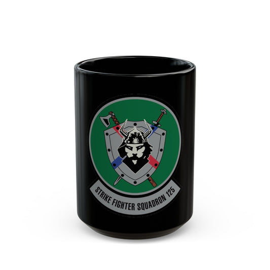 VFA 125 (U.S. Navy) Black Coffee Mug-15oz-The Sticker Space
