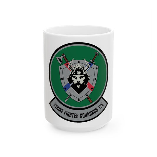 VFA 125 (U.S. Navy) White Coffee Mug-15oz-The Sticker Space
