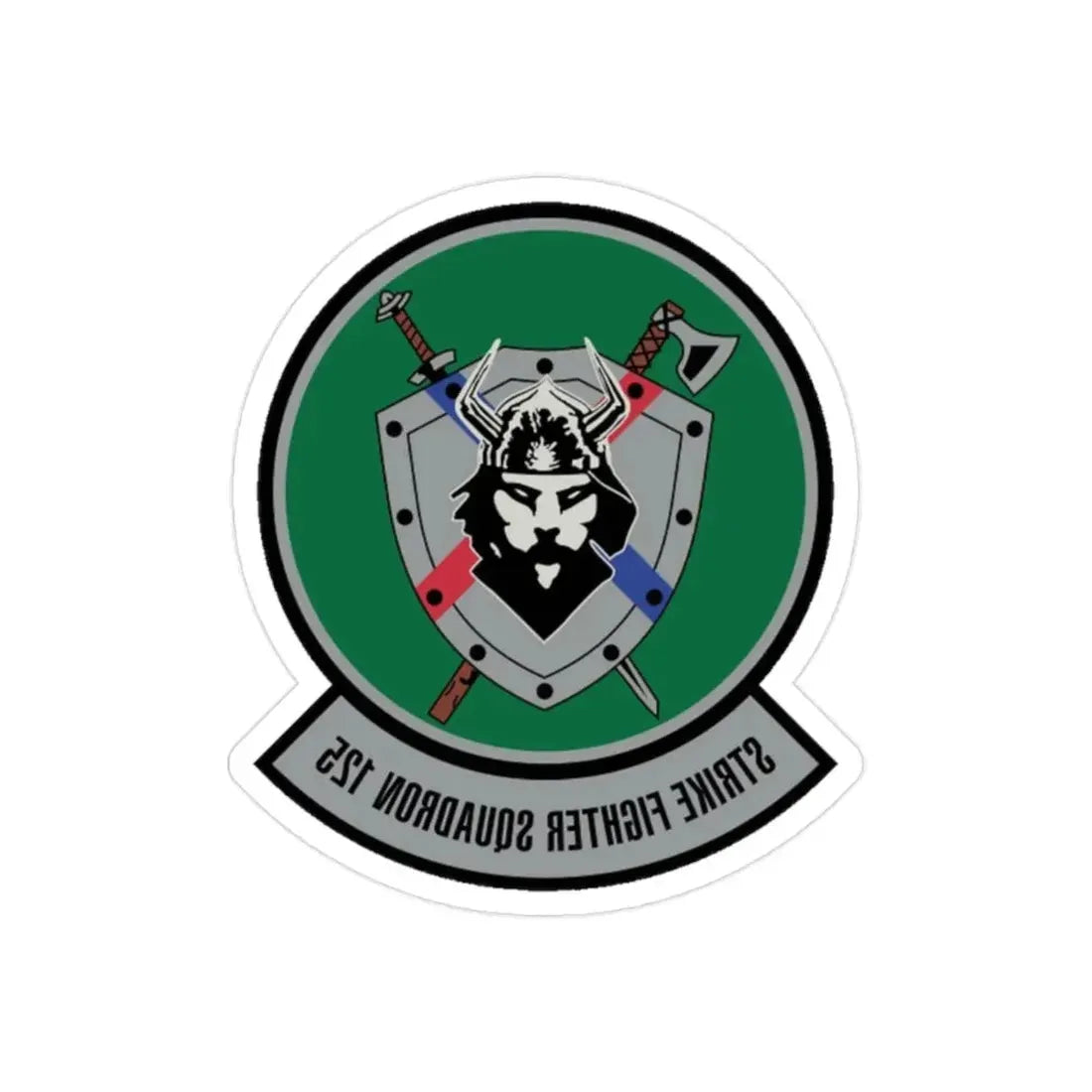 VFA 125 (U.S. Navy) REVERSE PRINT Transparent Die-Cut STICKER 2 Inch Die-Cut Transparent - The Sticker Space