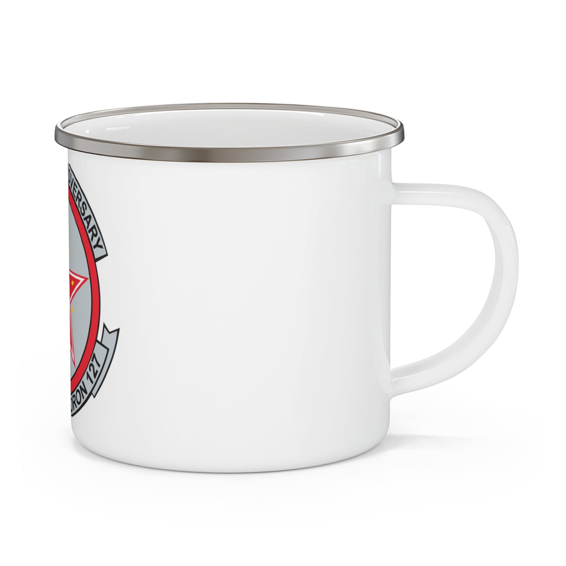 VFA 127 Adversary (U.S. Navy) Enamel Mug 12oz-12oz-The Sticker Space