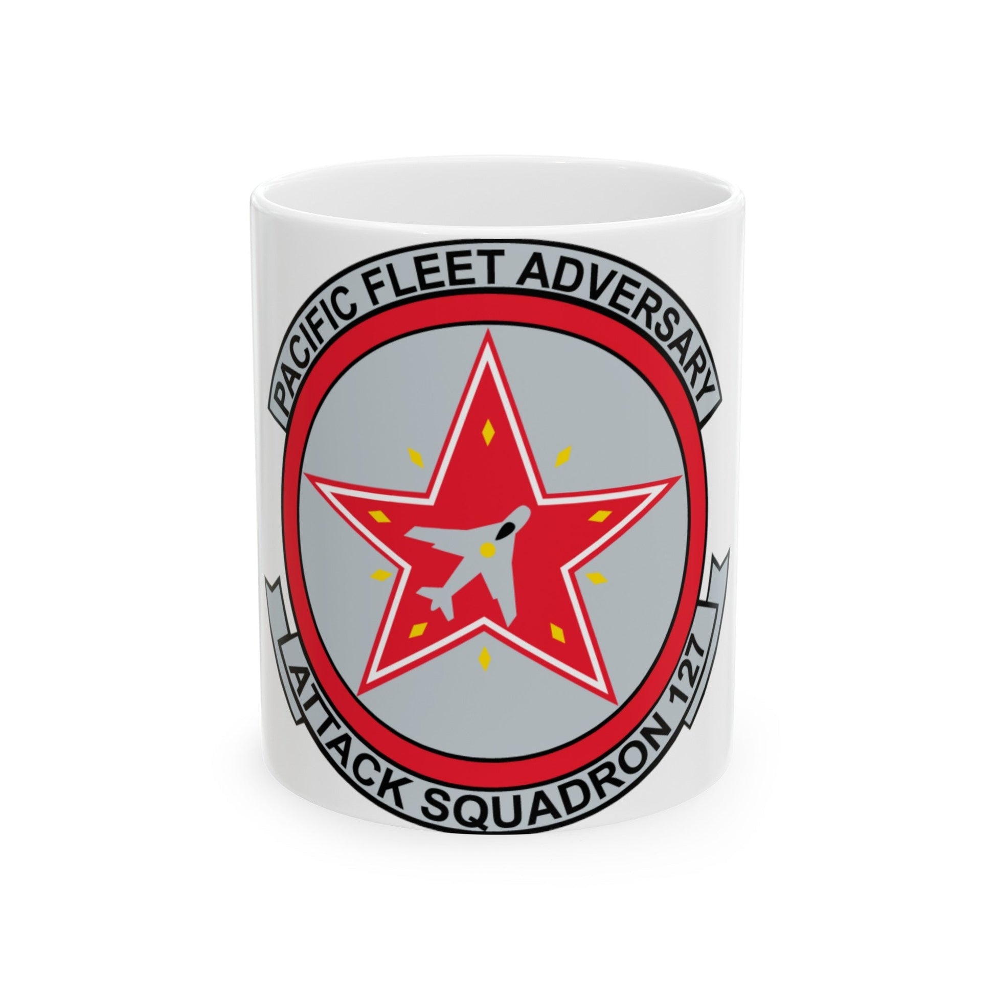 VFA 127 Adversary (U.S. Navy) White Coffee Mug-11oz-The Sticker Space