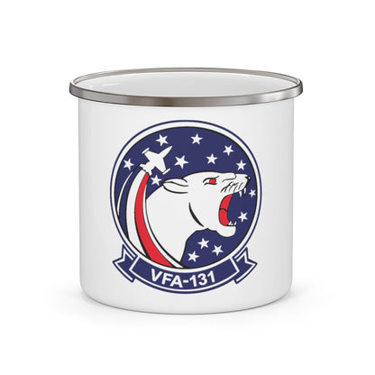 VFA 131 Wildcats Officer Mess (U.S. Navy) Enamel Mug 12oz-12oz-The Sticker Space