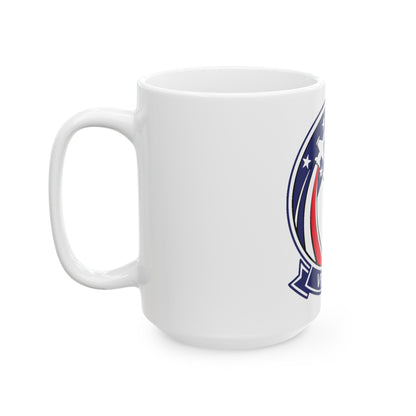 VFA 131 Wildcats Officer Mess (U.S. Navy) White Coffee Mug-The Sticker Space