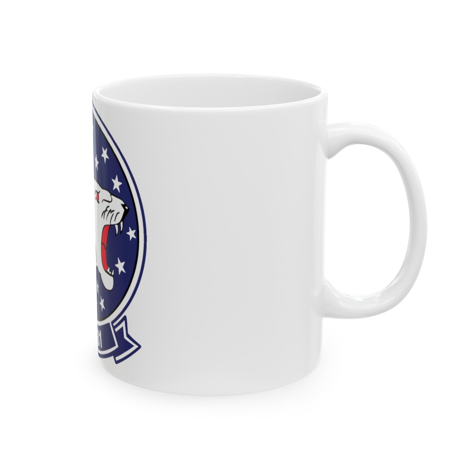 VFA 131 Wildcats Officer Mess (U.S. Navy) White Coffee Mug-The Sticker Space